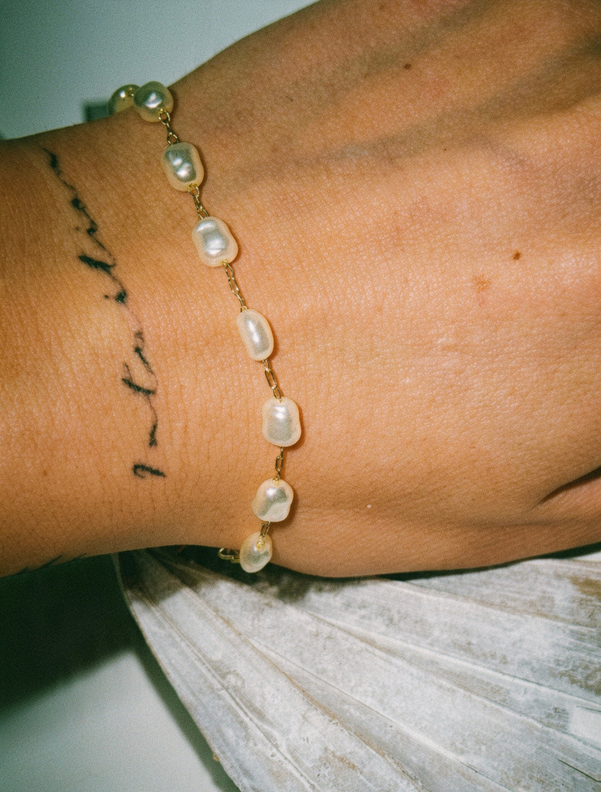 Bracelet White dust