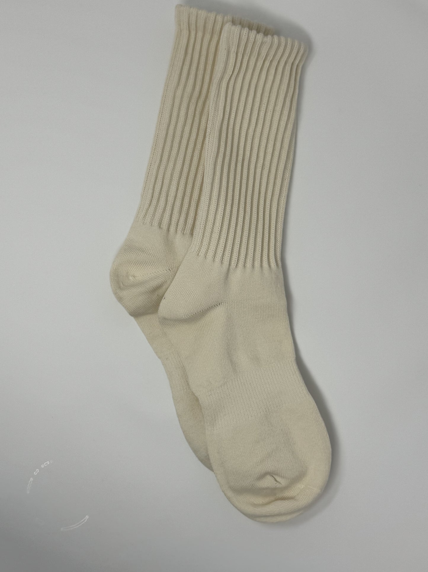 Chaussettes de style ''Vintage'' côtelée