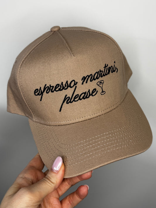 Casquette ''Trucker hat'' / Espresso Martini please