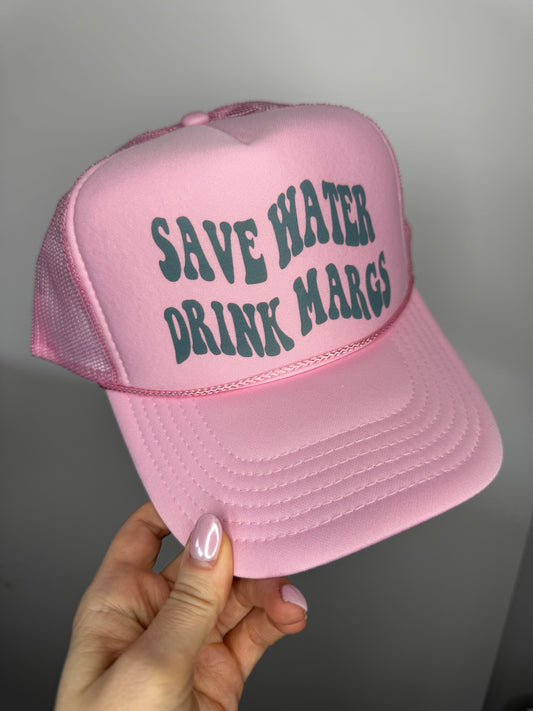 Casquette ''Trucker hat'' / Save water drink Marg's